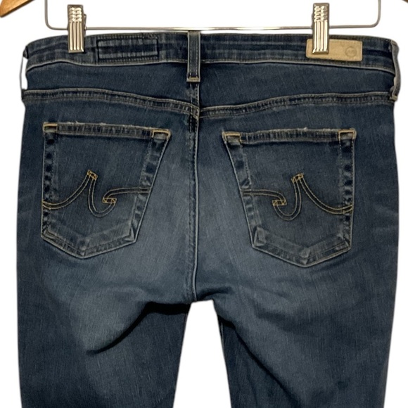 AG Adriano Goldschmied The Legging‎ Ankle Women’s 28R Raw Hem Blue Jeggings - Picture 10 of 12